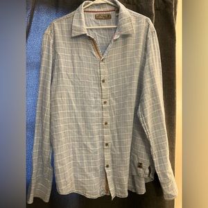 XL Zenfari blue button down shirt